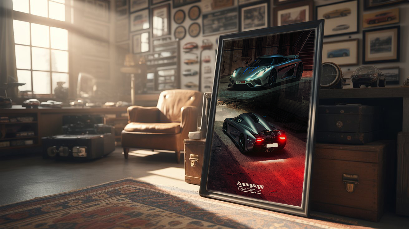 Koenigsegg Regera Poster