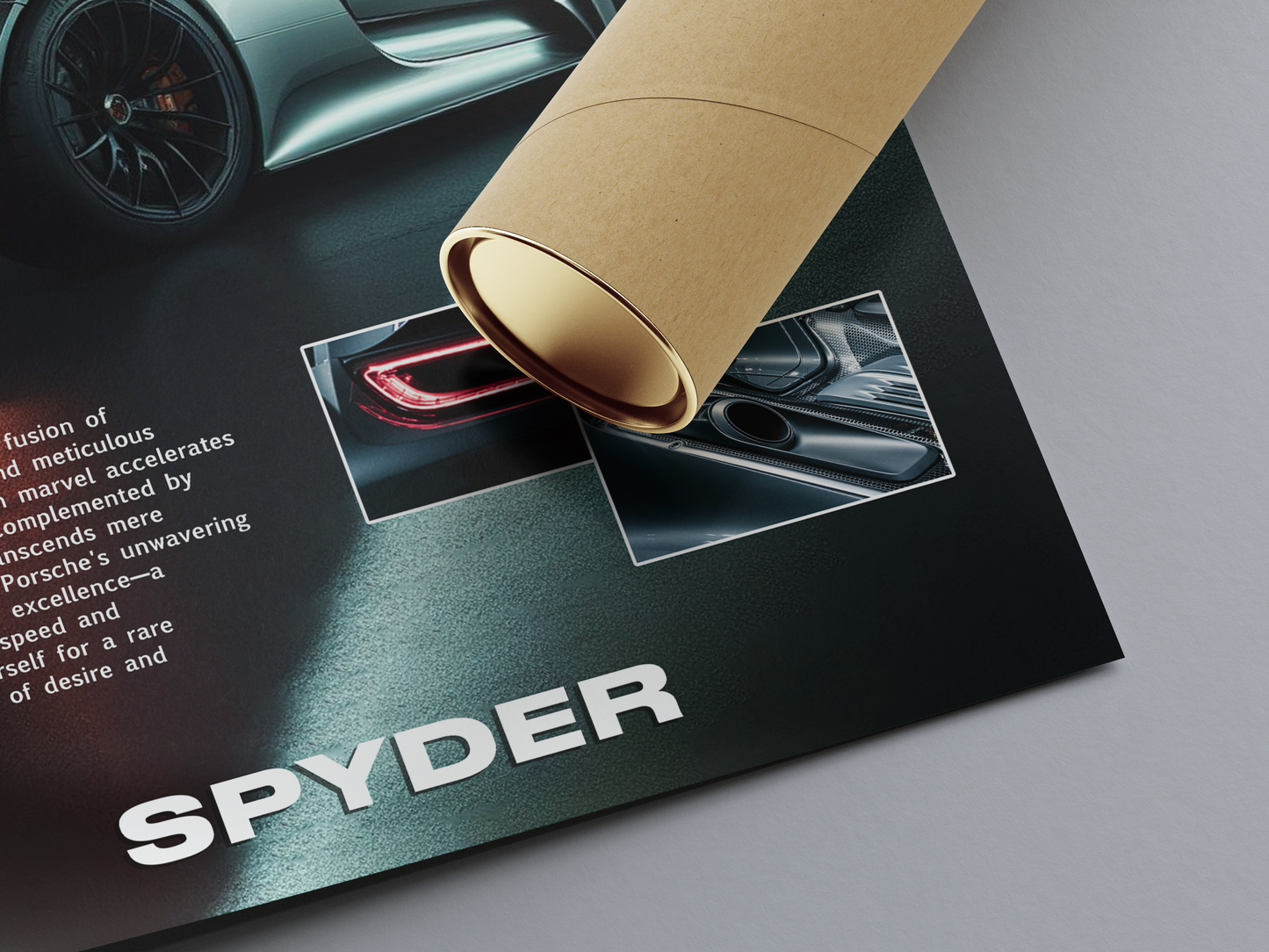 Porsche 918 Spyder Poster