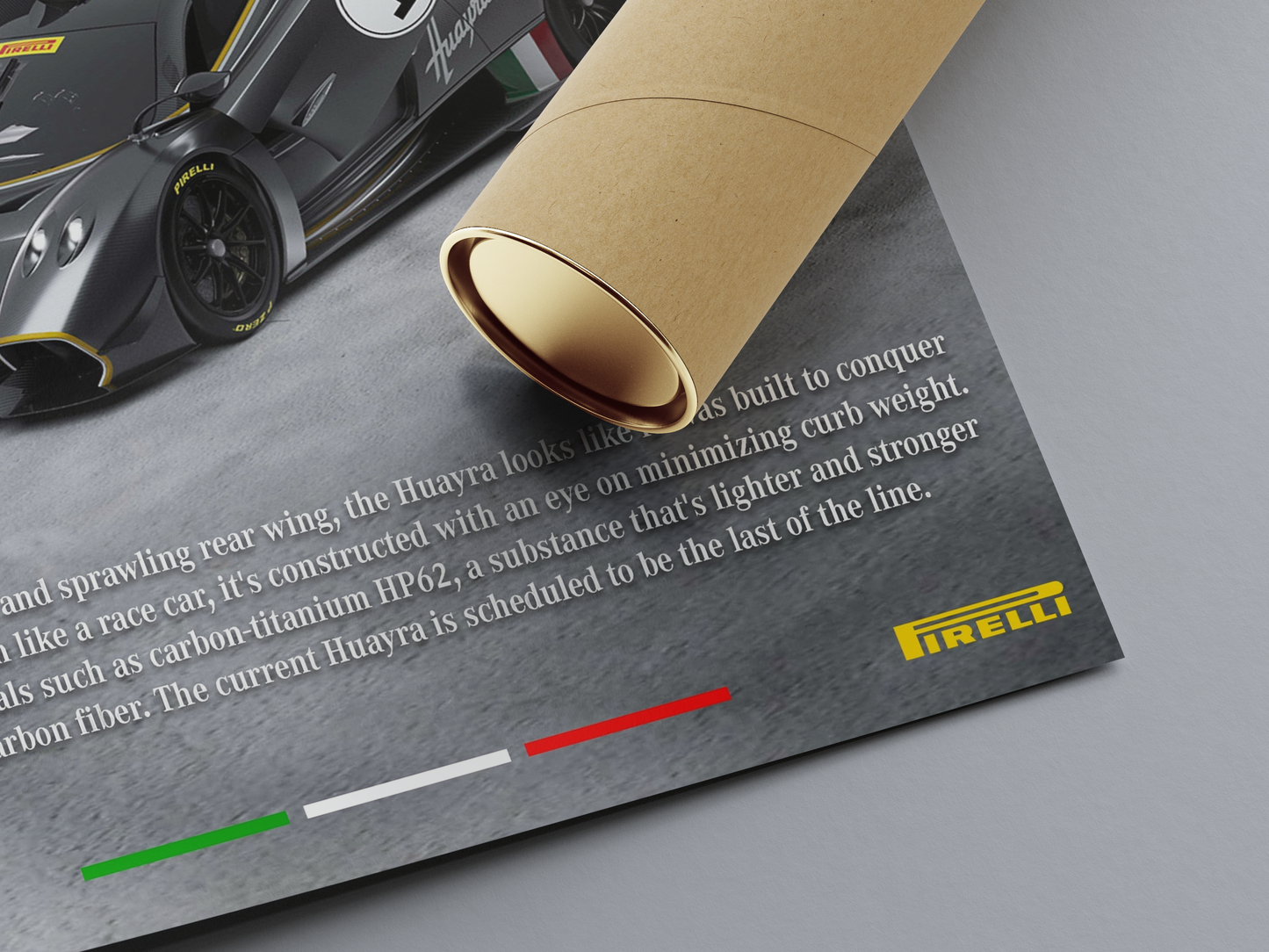 Pagani Hyuara R Poster