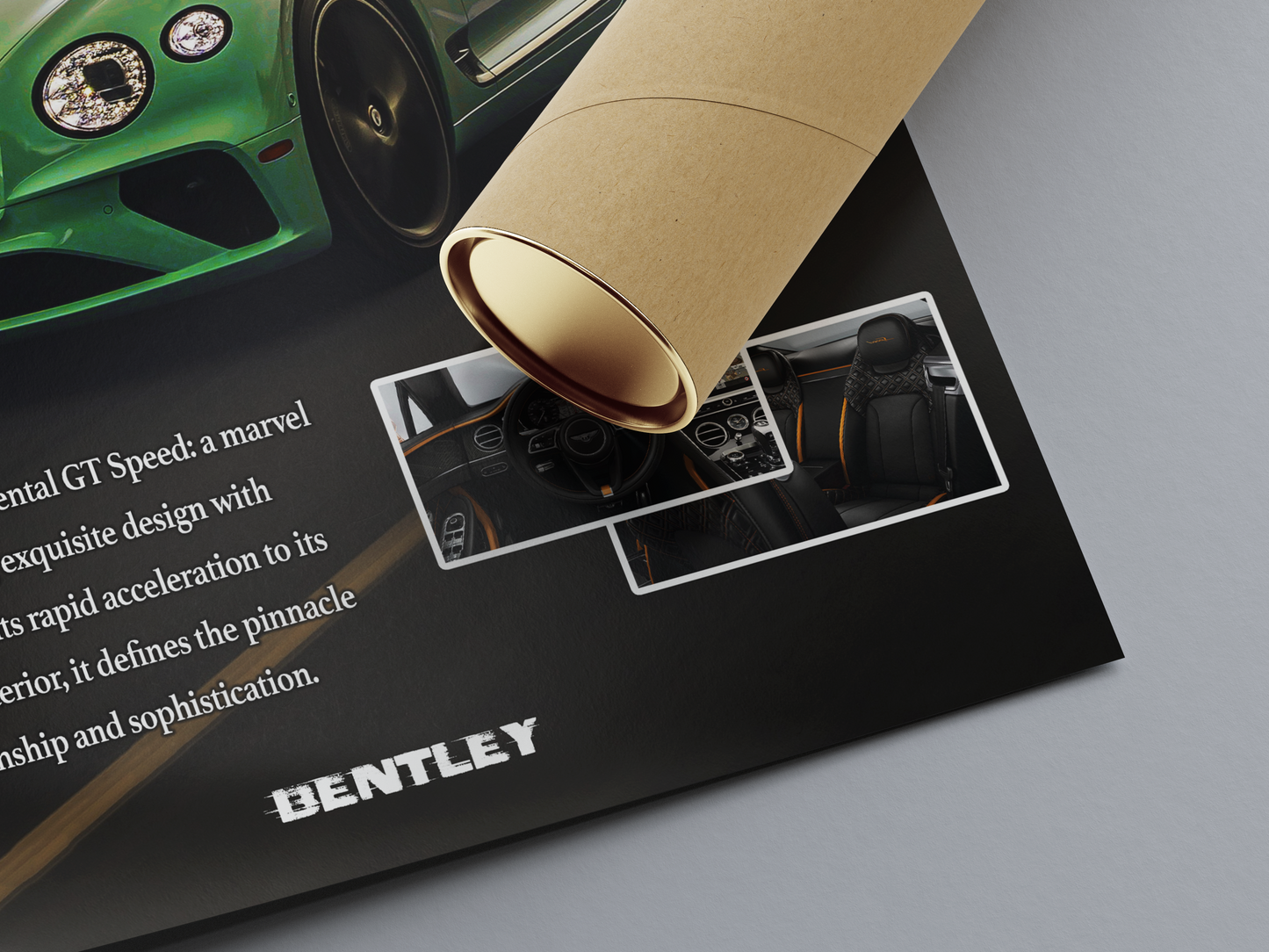 Bentley Continental GT Speed Poster