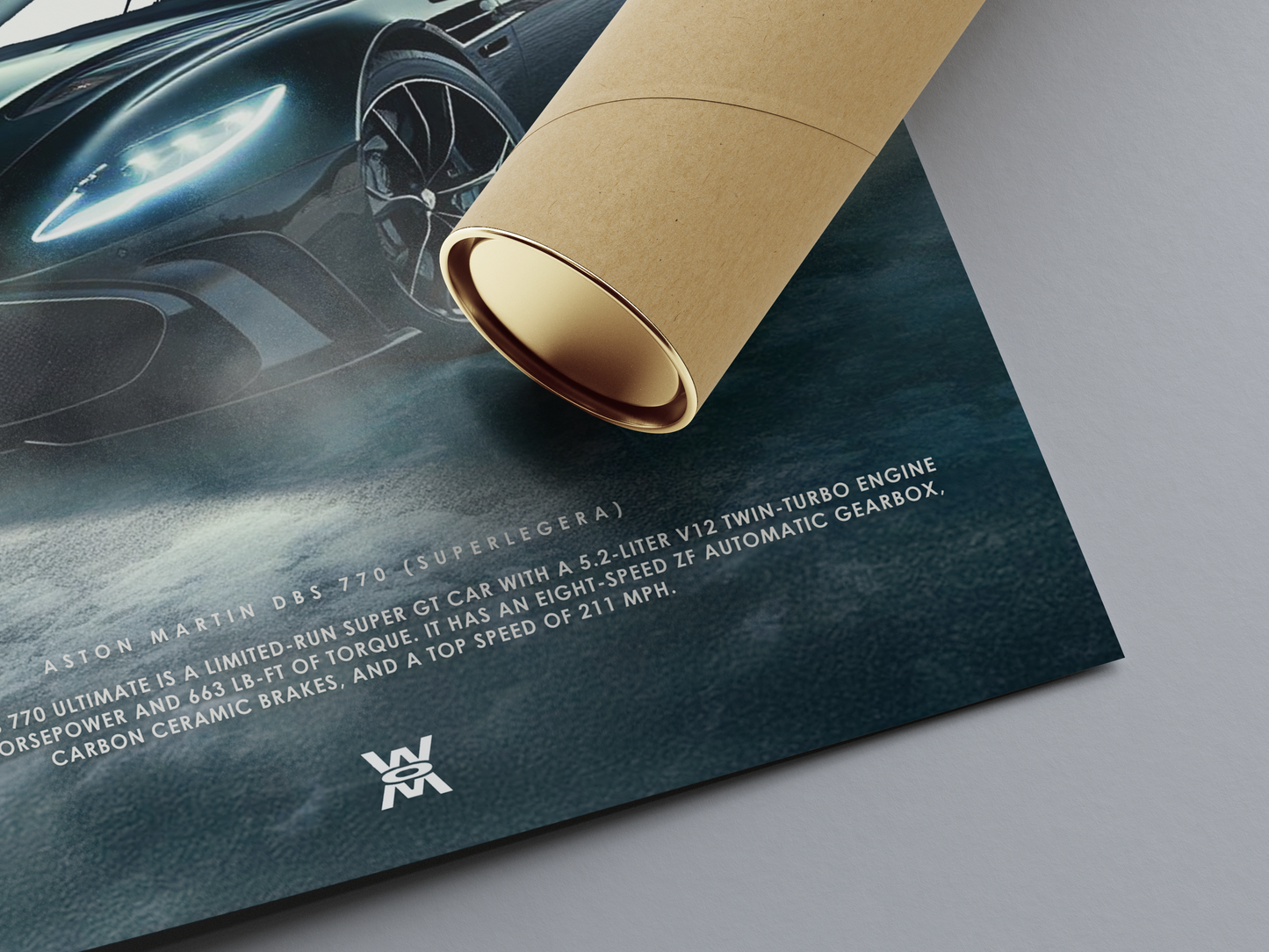 Aston Martin DBS 770 Poster