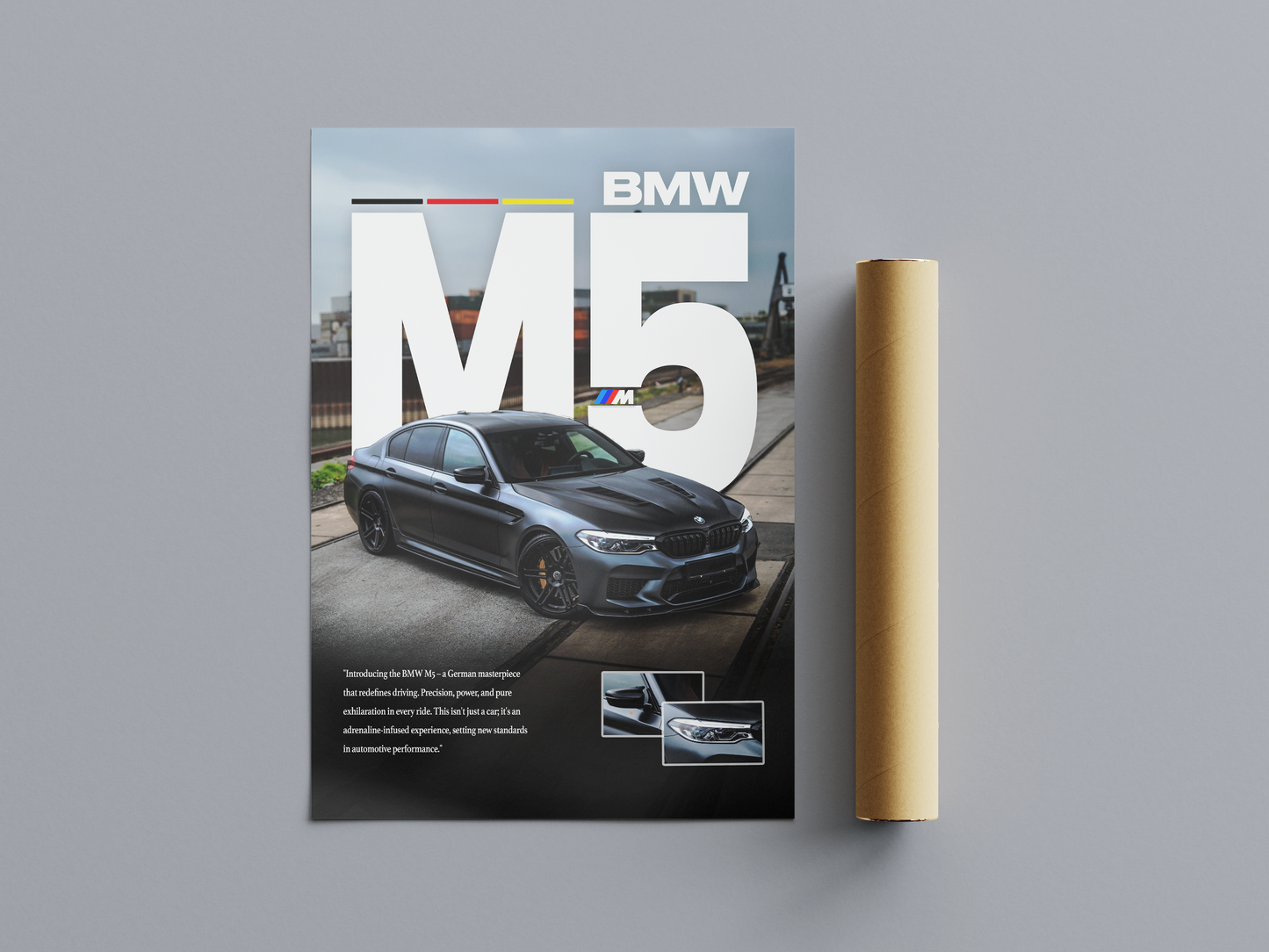 Bmw M5 Competition F90 Poster