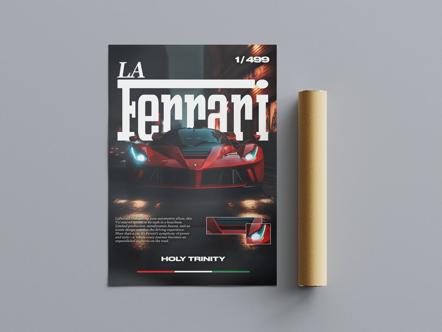 Ferrari LaFerrari Poster