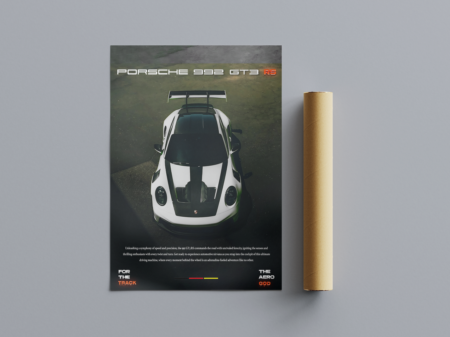 Porsche 911 GT3 RS (992) Poster