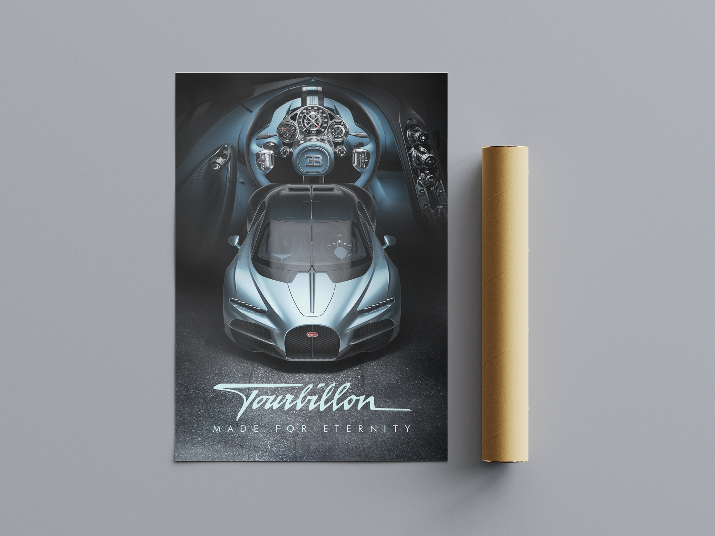 Bugatti Tourbillion Poster