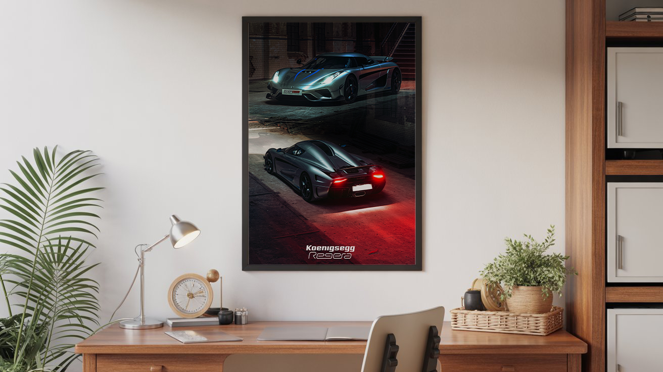 Koenigsegg Regera Poster