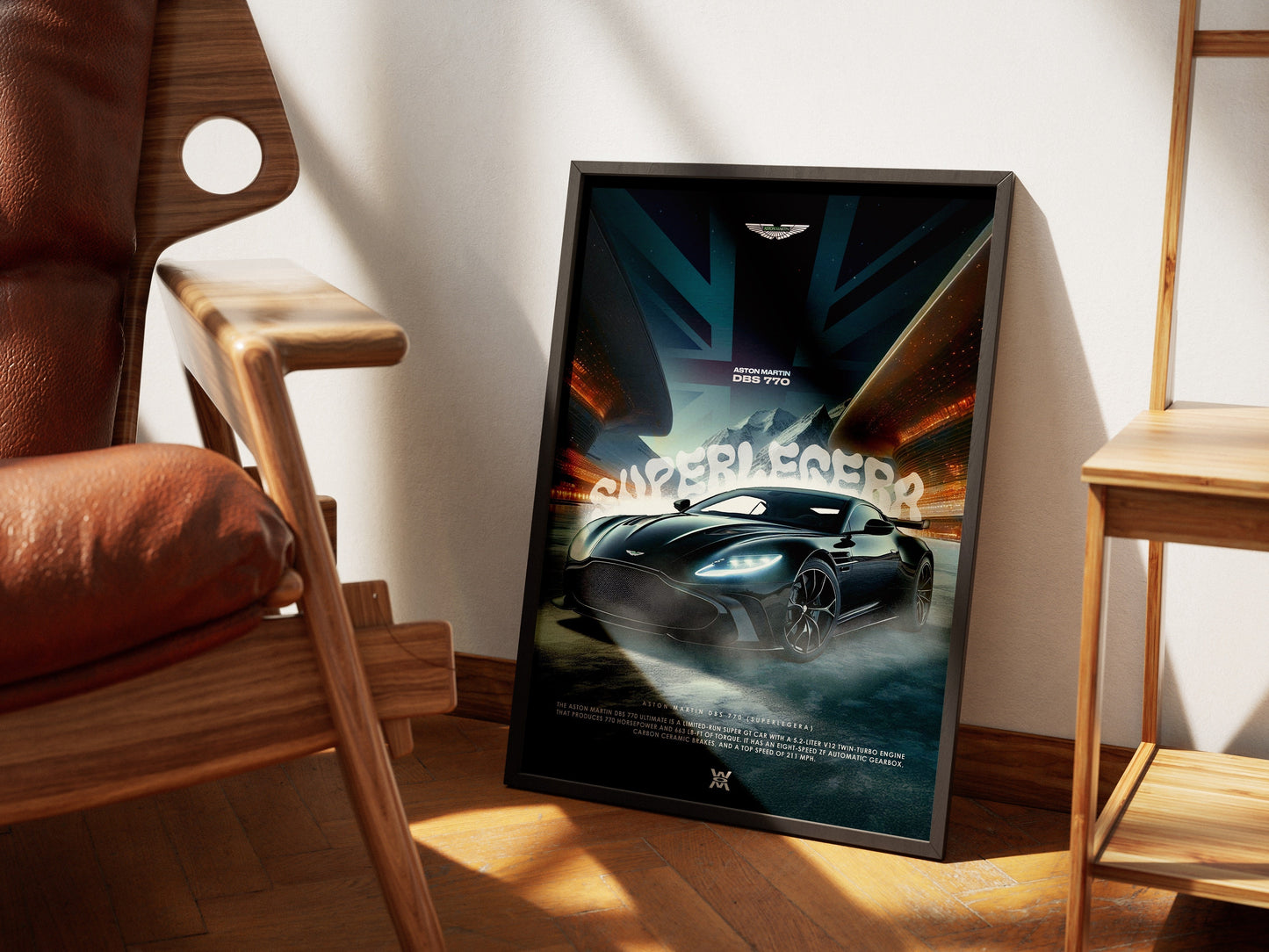 Aston Martin DBS 770 Poster