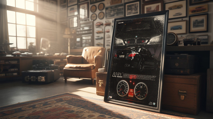 2005 BMW M5 E60 Poster