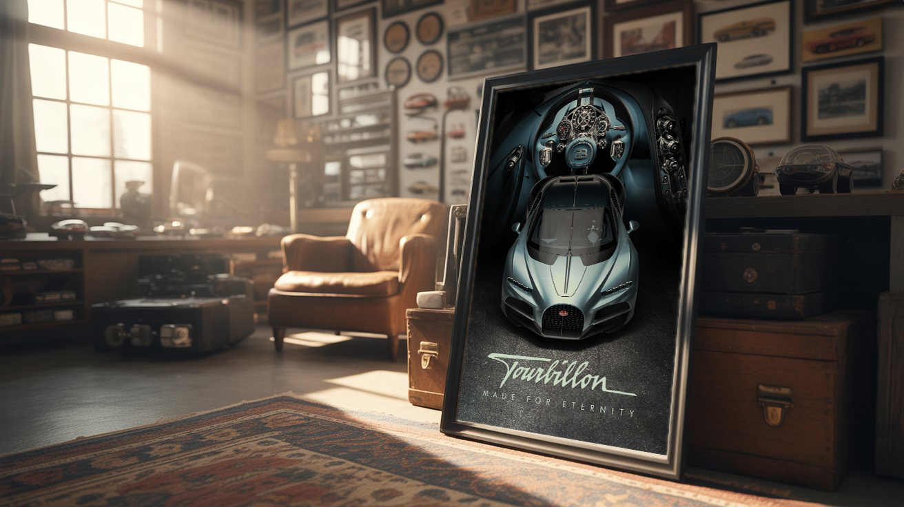 Bugatti Tourbillion Poster
