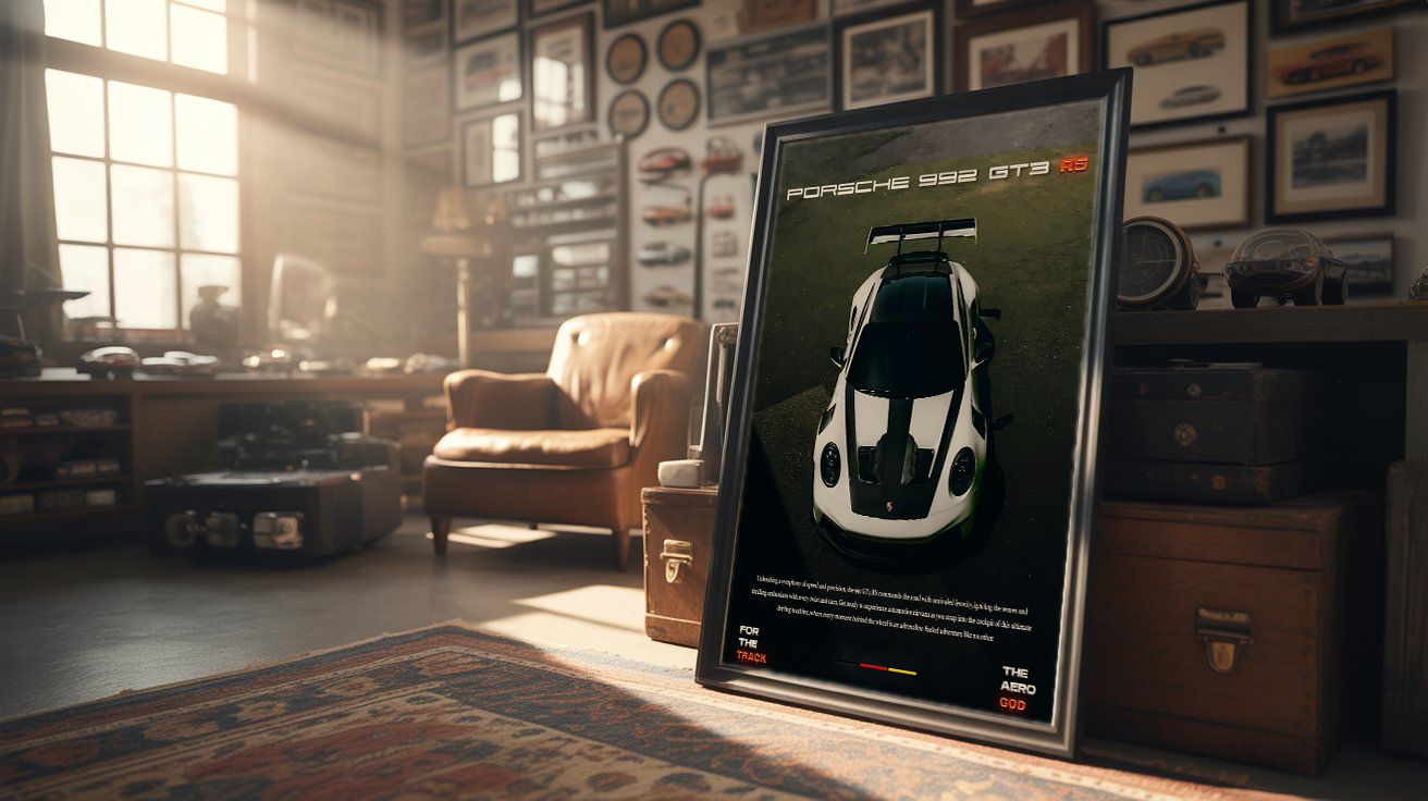 Porsche 911 GT3 RS (992) Poster