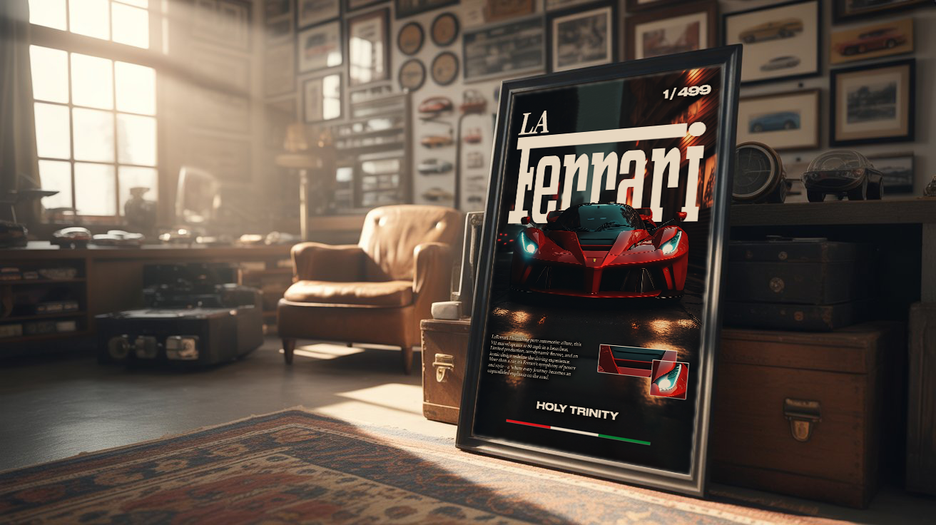 Ferrari LaFerrari Poster