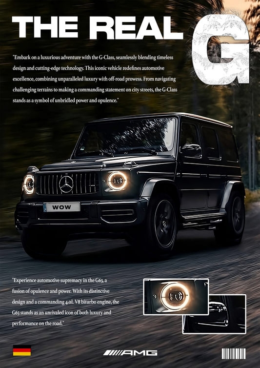 Mercedes Benz G63 AMG Poster