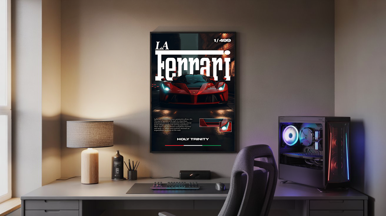 Ferrari LaFerrari Poster