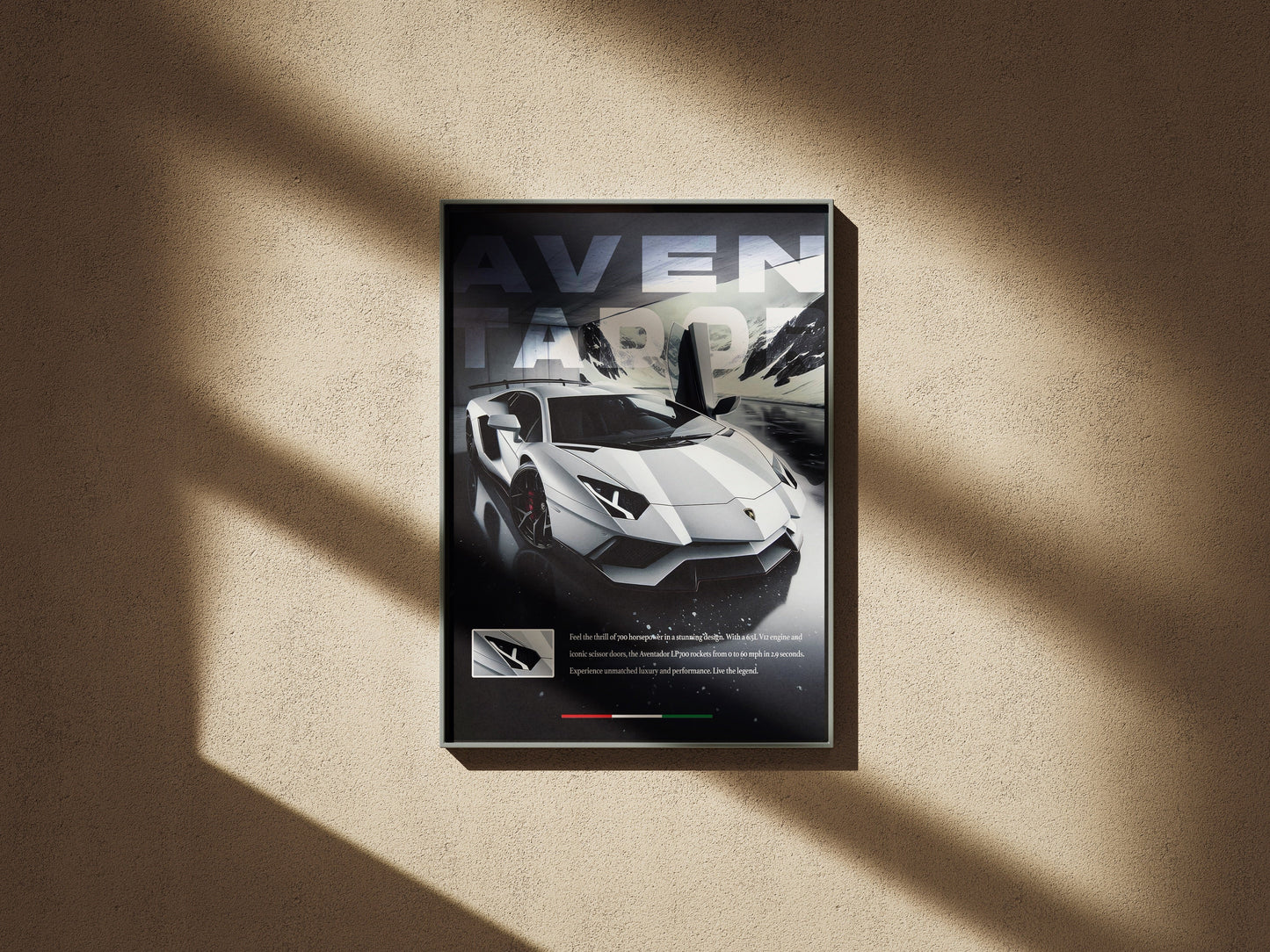 Lamborghini Aventador LP 700-4 Poster