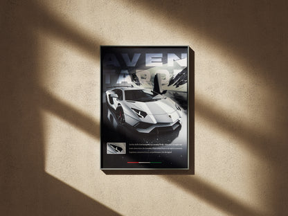 Lamborghini Aventador LP 700-4 Poster