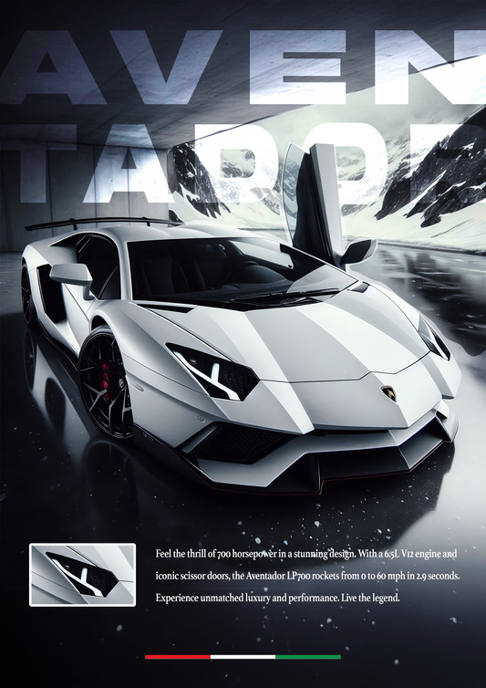 Lamborghini Aventador LP 700-4 Poster