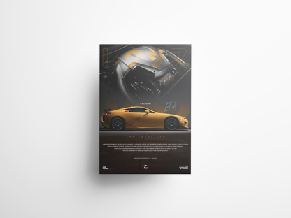 Lexus LFA V10 Poster