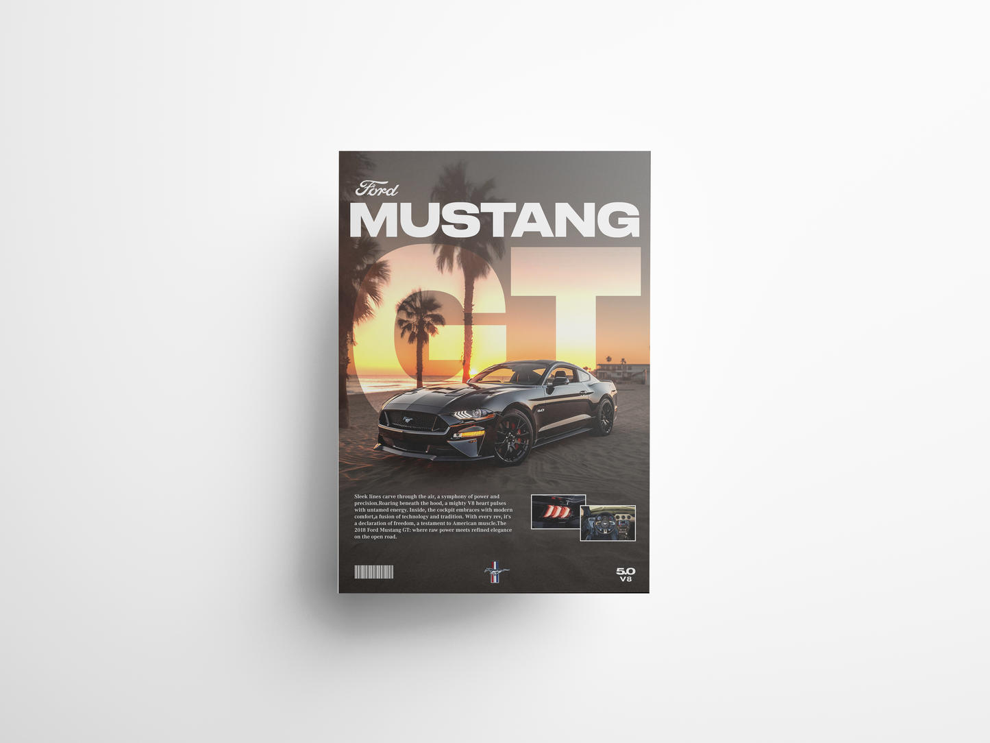 Shelby Mustang GT500 Poster