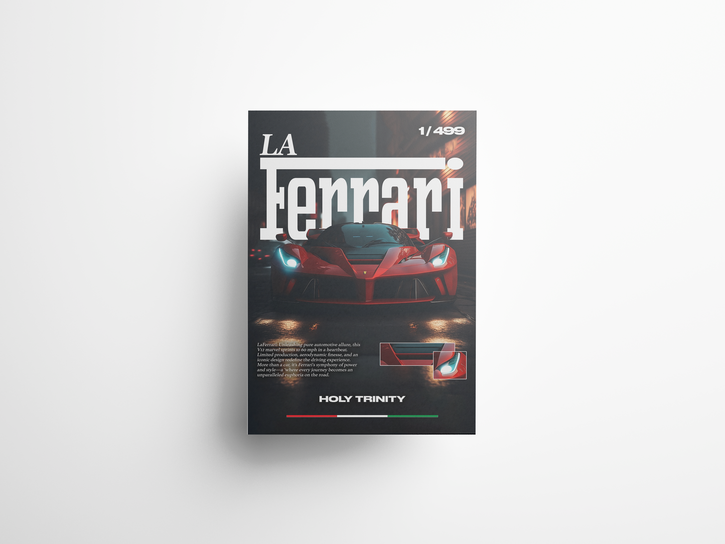 Ferrari LaFerrari Poster