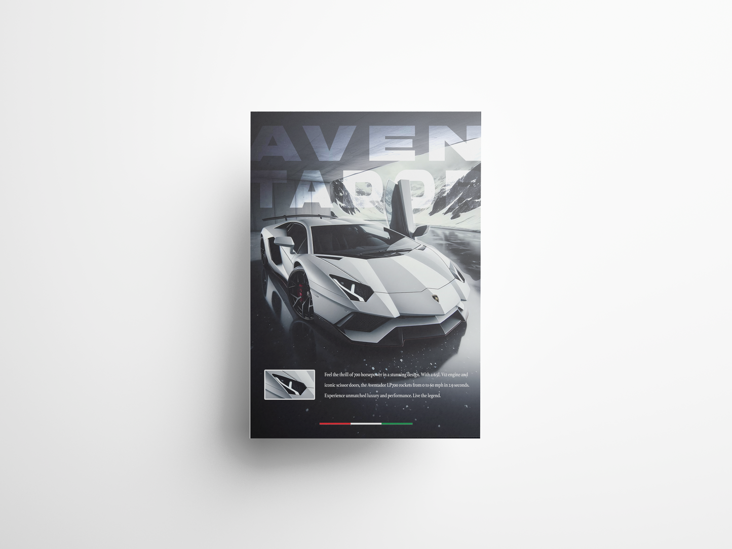 Lamborghini Aventador LP 700-4 Poster