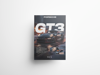 Porsche 911 GT3 Poster
