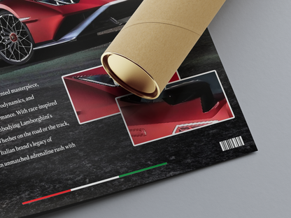 Lamborghini Huracan STO Poster