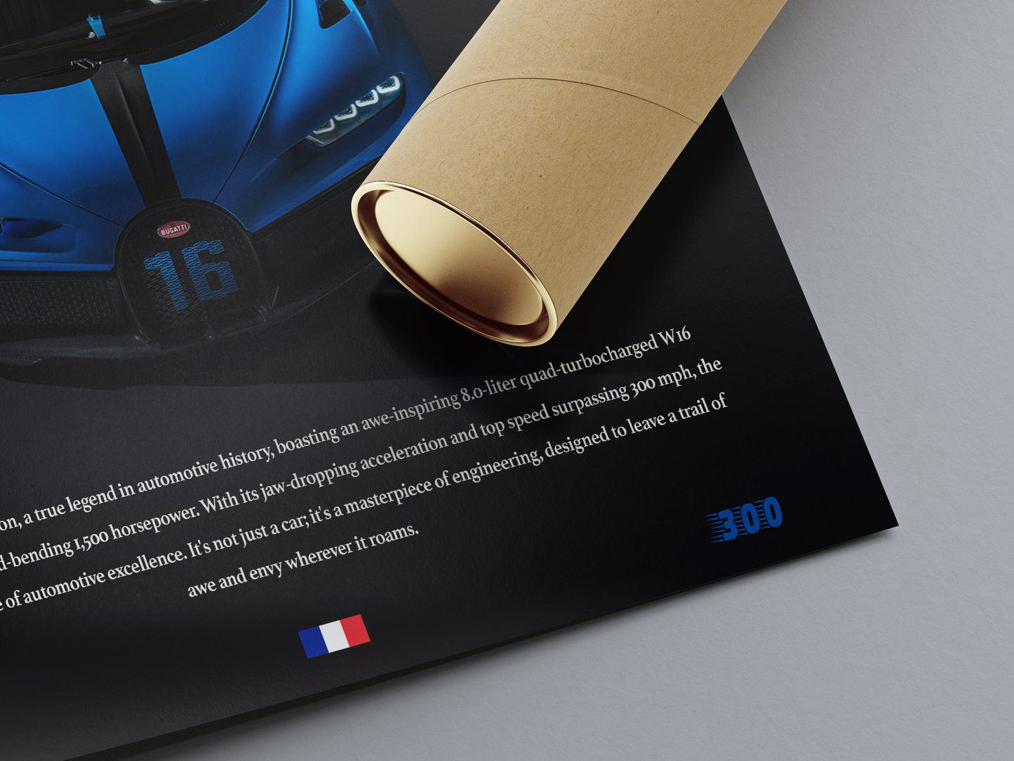 Bugatti Chiron Poster
