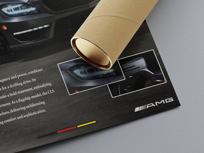 Mercedes Benz CLS 63s AMG Poster