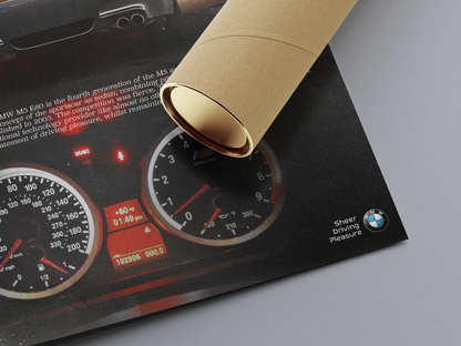 2005 BMW M5 E60 Poster