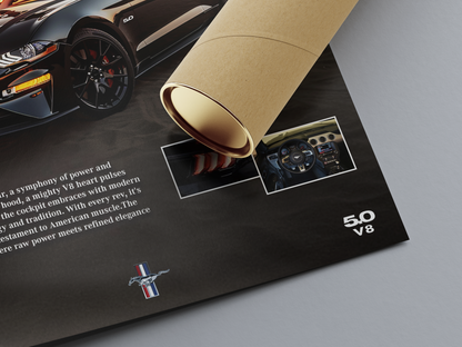 Shelby Mustang GT500 Poster