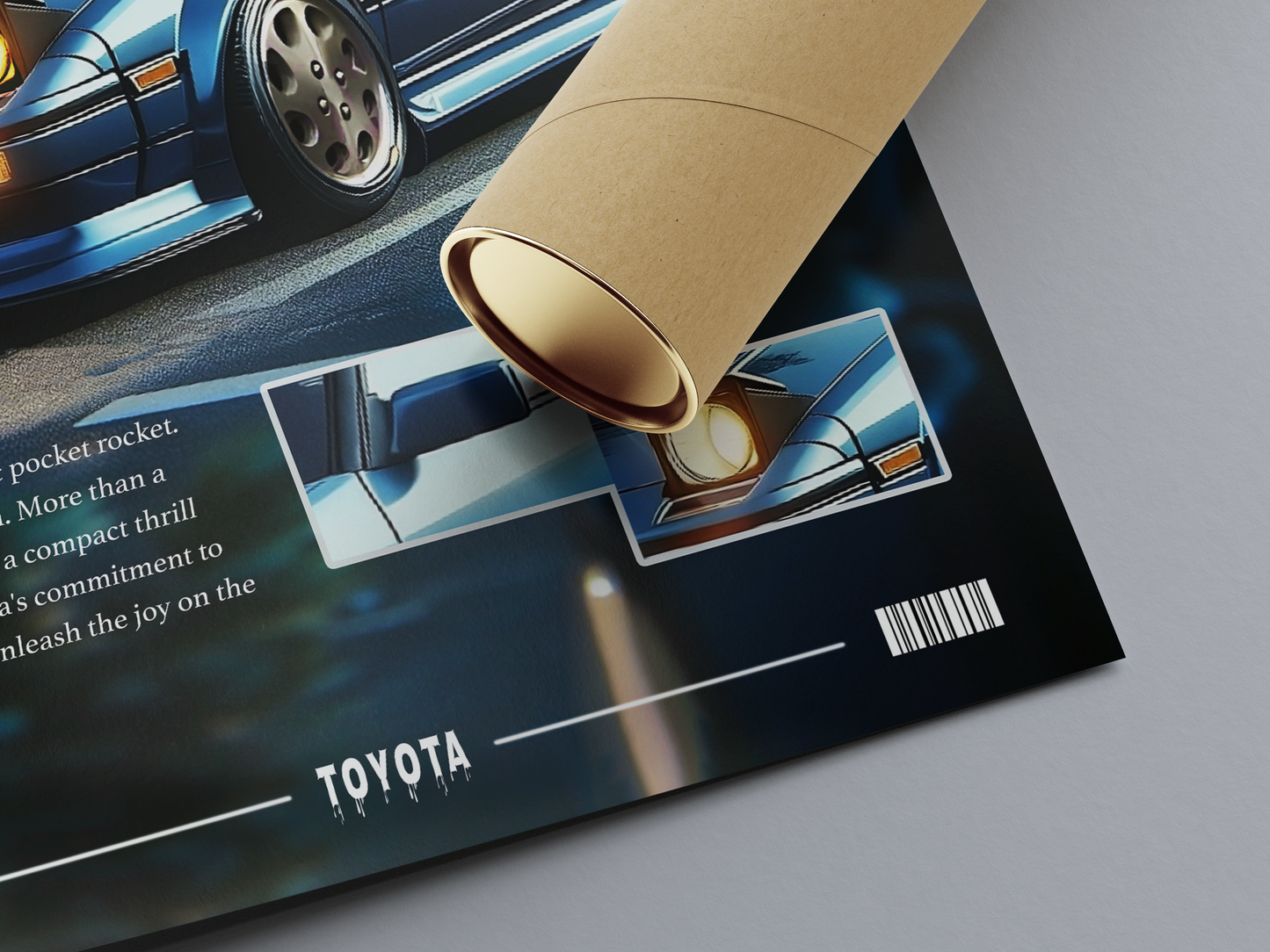 Toyota MR2 aw11 Poster