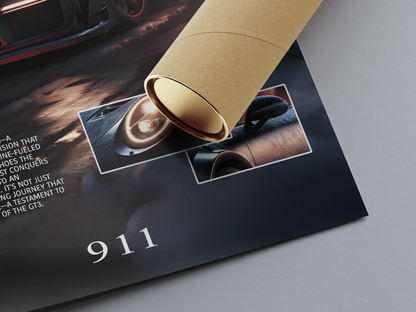 Porsche 911 GT3 Poster