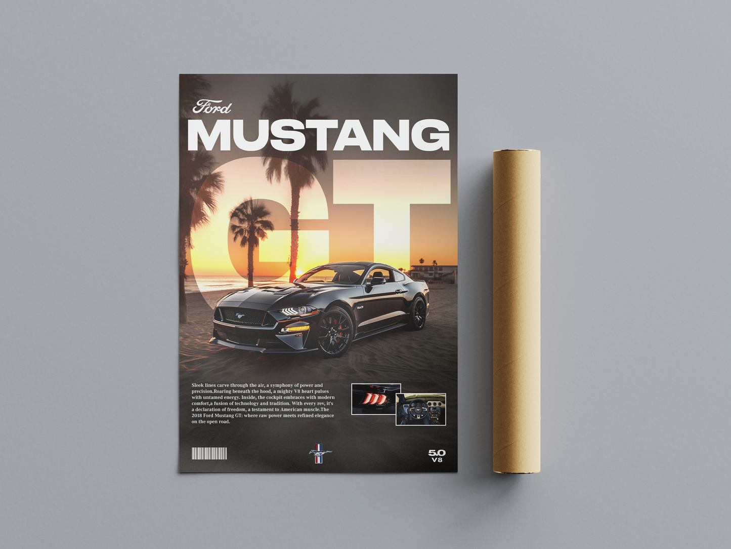 Shelby Mustang GT500 Poster