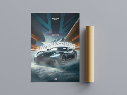 Aston Martin DBS 770 Poster