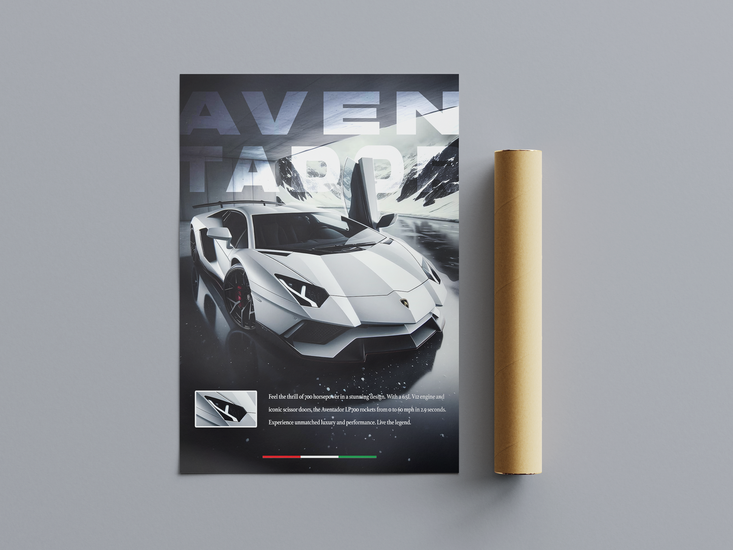 Lamborghini Aventador LP 700-4 Poster