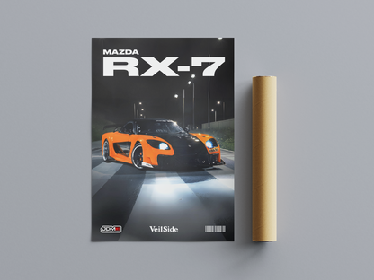 Mazda RX-7 Veilside Poster