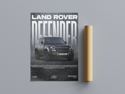 Land Rover Defender 110 Poster