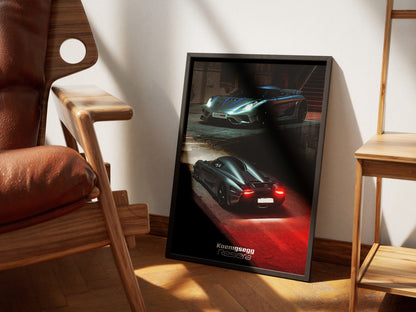 Koenigsegg Regera Poster