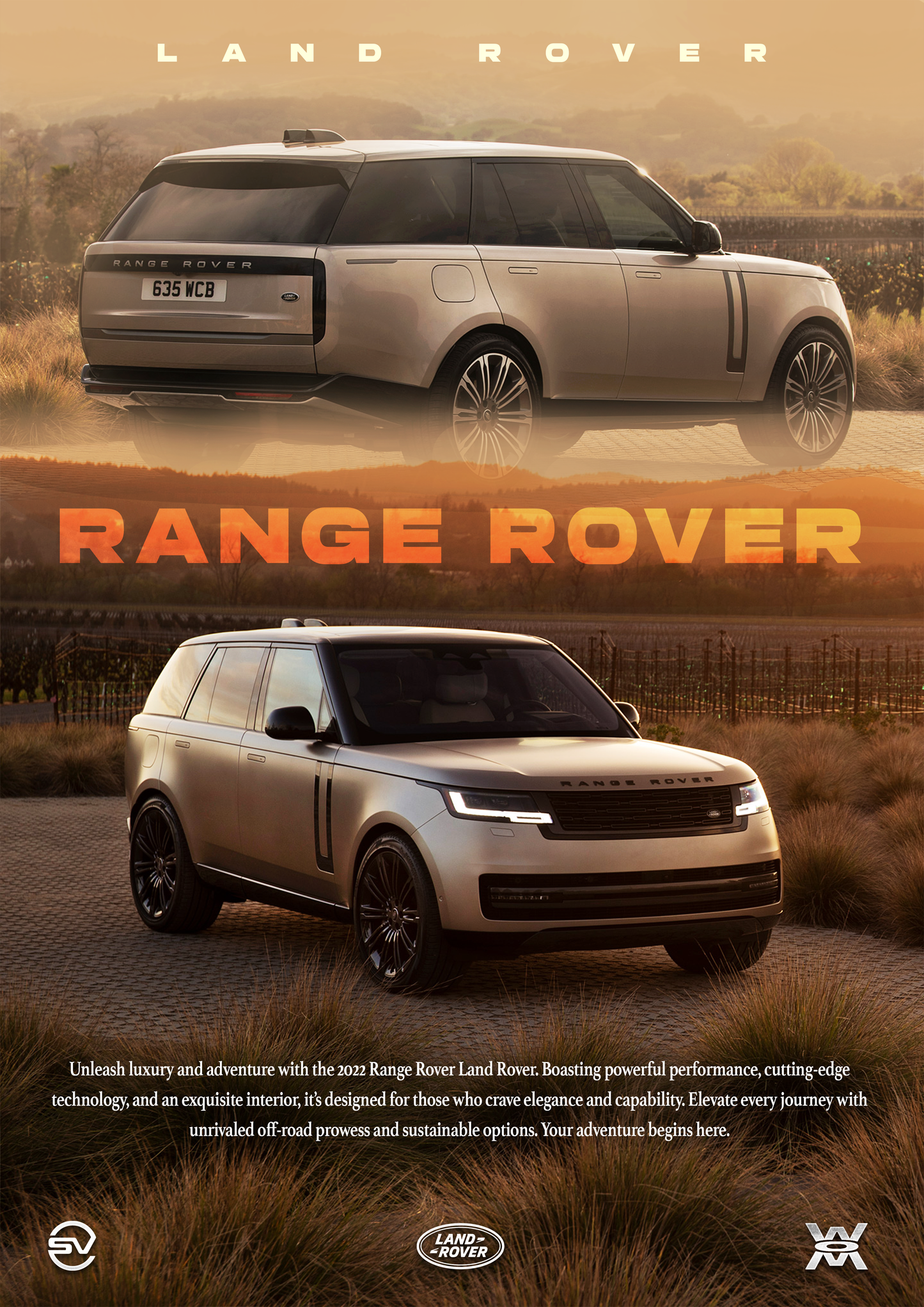 Range Rover Sport SV LWB Poster