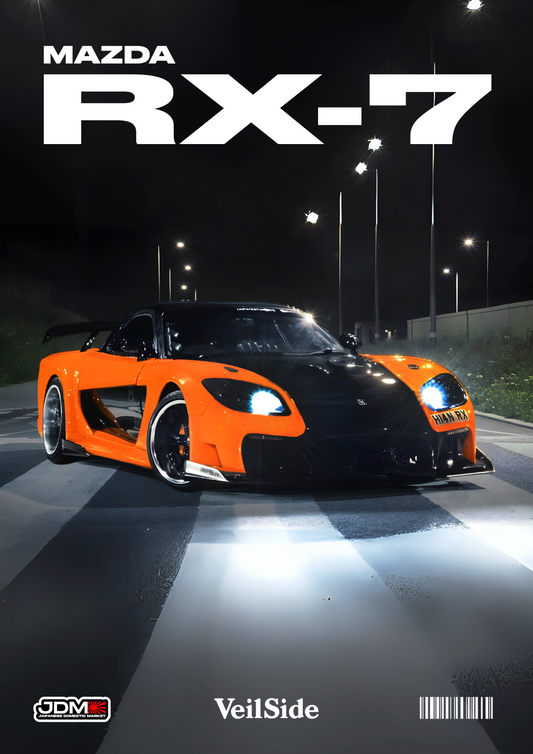 Mazda RX-7 Veilside Poster