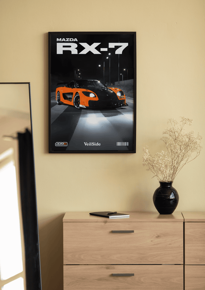 Mazda RX-7 Veilside Poster