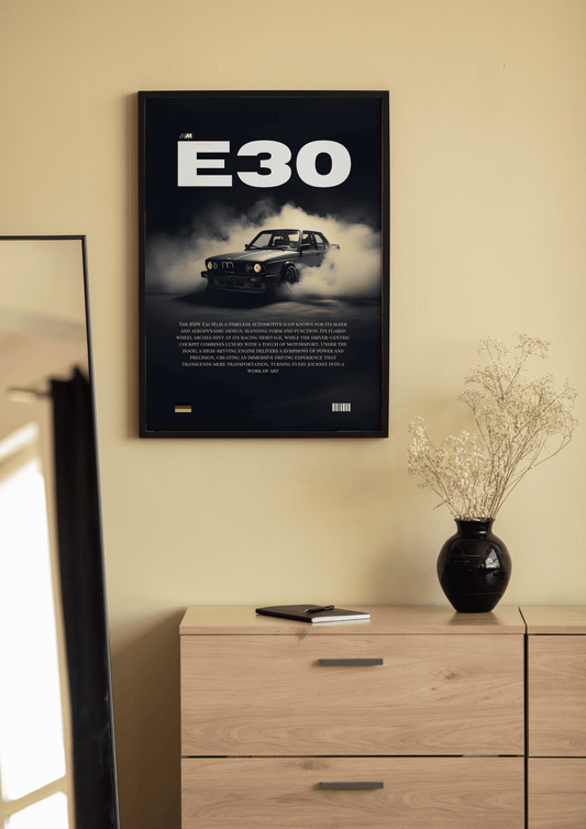 1986 Bmw M3 E30 Poster