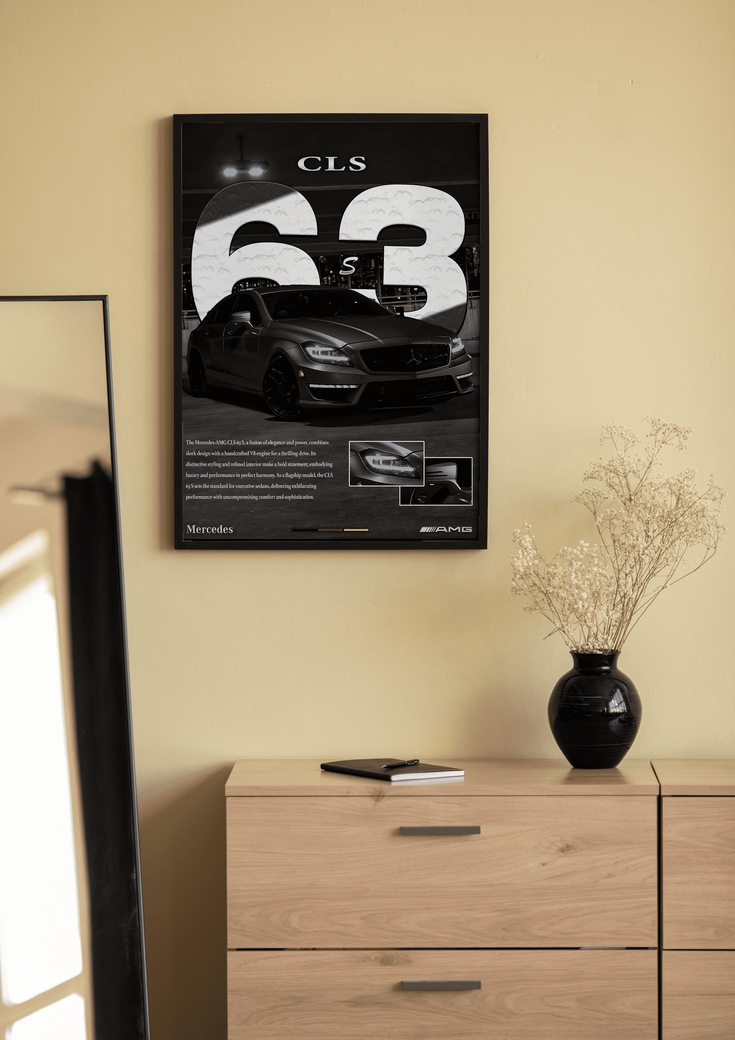 Mercedes Benz CLS 63s AMG Poster