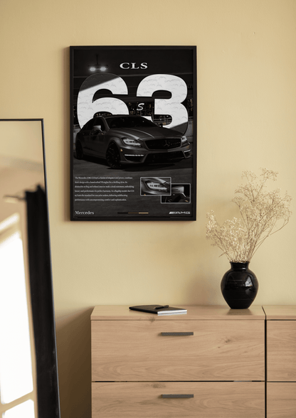 Mercedes Benz CLS 63s AMG Poster