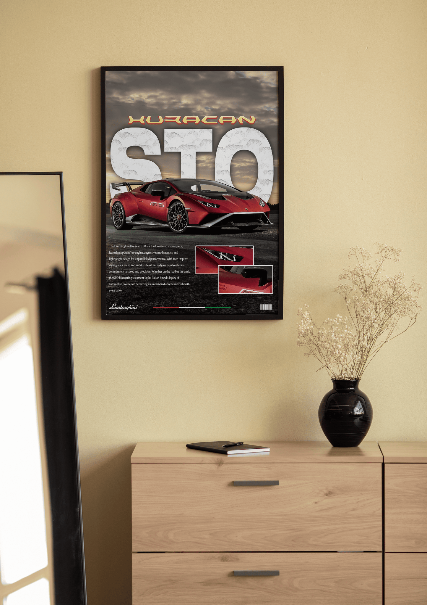 Lamborghini Huracan STO Poster