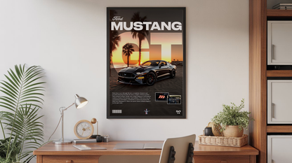 Shelby Mustang GT500 Poster