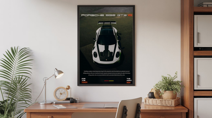 Porsche 911 GT3 RS (992) Poster