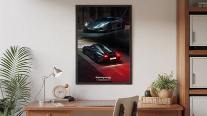 Koenigsegg Regera Poster