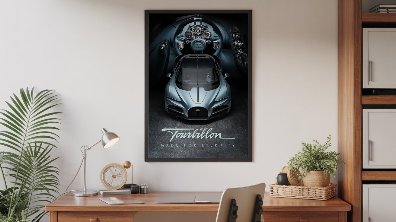 Bugatti Tourbillion Poster