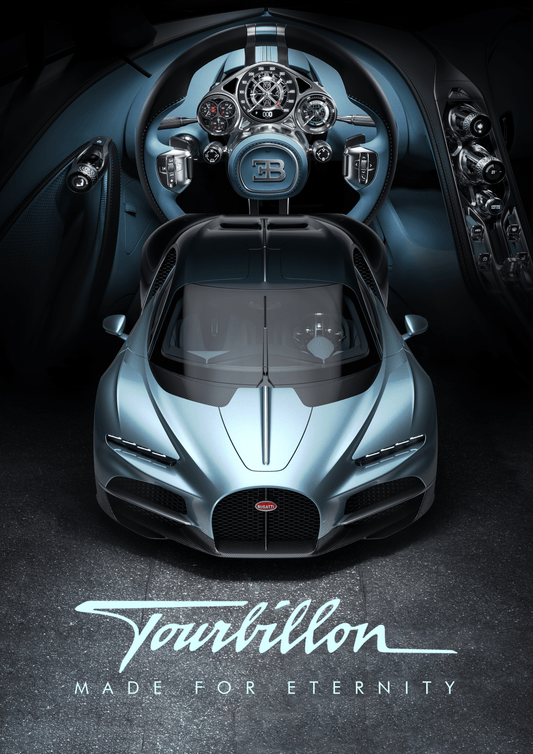 Bugatti Tourbillion Poster